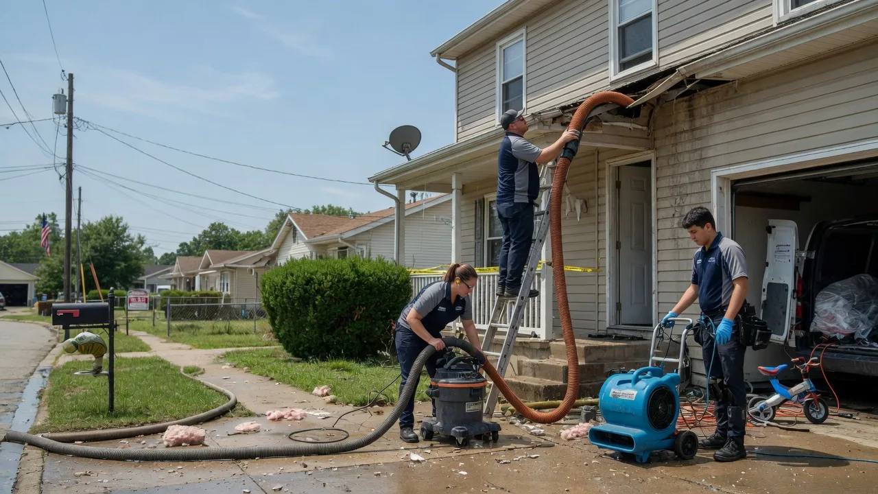 Water Damage Restoration in Holbrook, PA near me